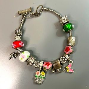 Vintage Willabee and Ward May Charm Bracelet